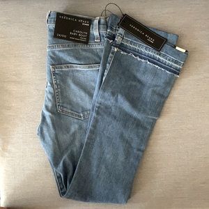 Veronica Beard high rise jeans, size 24, NWT
